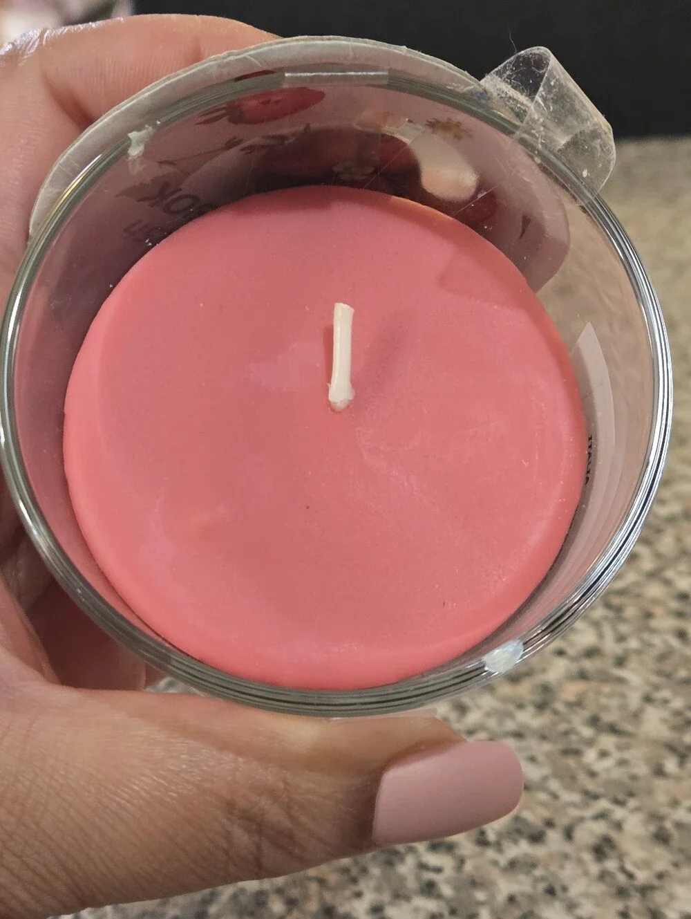 IKEA BLODBOK Strawberry Scented Candle